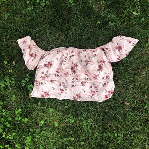 Pink Floral Top